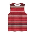 thumbnail image 3 of YABCSAZ Tank Tops for Women 2024 Oversize Sleeveless Round Neck Tank Summer Casual Soft Striped Print T-Shirt Tops Loose Fit Tank Tops Clothes Outfits 2024, 3 of 4