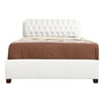thumbnail image 4 of Glory Furniture Marilla Faux Leather Upholstered Queen Bed in White, 4 of 8