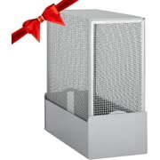 Large WiFi Router Cover with EMF Shielding, Faraday Cage Router Shield Designed to Reduce EMF & 5G Signal Exposure While Maintaining WiFi Connectivity, Large Size Router Protection Cover