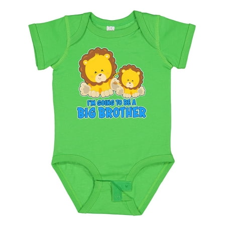 

Inktastic I m Going to Be a Big Brother with Lions Gift Baby Boy Bodysuit