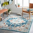 thumbnail image 2 of Tevazu Blue 6'7" x 9' Traditional Rectangle Area Rug, 2 of 2