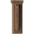 thumbnail image 3 of 3 1/2"W x 7"D x 9"H Hamilton Traditional Wood Vintage Decor Bracket, Weathered Brown, 3 of 6