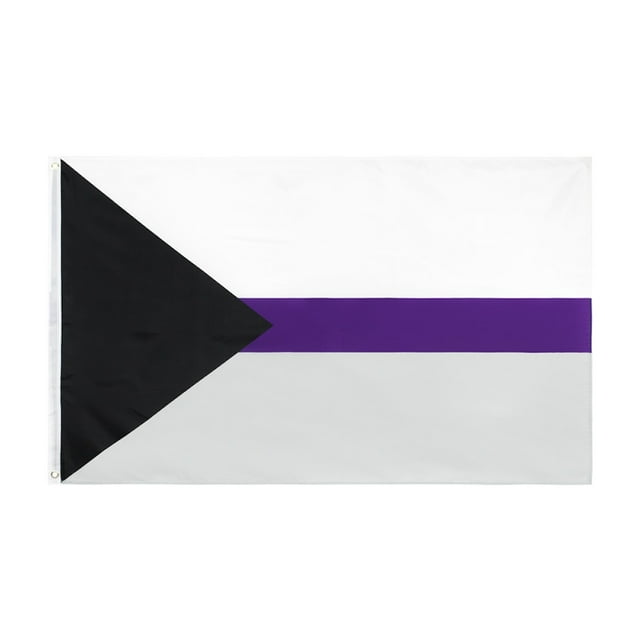 Tapestry Demis Asexuals con bandera de anime para colgar en la pared, 150 x 90 cm
