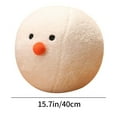 thumbnail image 3 of Tgbvmt Snowball Plush Pillow Toy 7.87-15.7 Inches Cute Soft Decorative Snowman Doll Pillow Christmas Winter Party Birthday Gift Cozy Room Cushion for Living Room Bedroom Play, 3 of 6