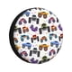 thumbnail image 1 of Fotbe Cartoon Monster Trucks1 Funda de Llanta de Repuesto con Estampado, Engrosada, Ajuste Universal para Jeep, Remolque, RV, SUV, Camión-14 inch, 1 of 6