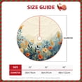 thumbnail image 2 of Sikiie Floral Mountain Landscape Christmas Tree Skirt, Christmas Tree Decorations, Christmas Decor, Tree Mat Decoration(30-48IN)-36", 2 of 6