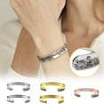 thumbnail image 6 of 2025-2026 New European-style Memorial Bracelet To My Wife In Stainless Steel Engraving Memorial Bracelet for Her Women Girls Mom Birthdays Wedding Decoration Gift Clearance, 6 of 6
