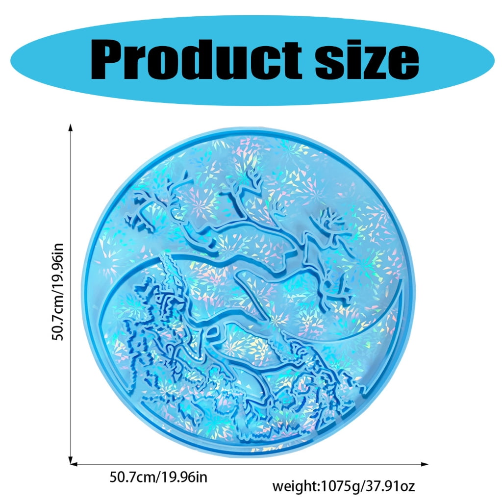 AOOOWER Convenient DIY Sun Moon Resin Pendant Moulds for Individualized Gift Creations