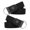 2 black strips, variant on 2pcs No Clasp Elastic Belt Set for Men Women Unisex Design Under Shirts Girdle