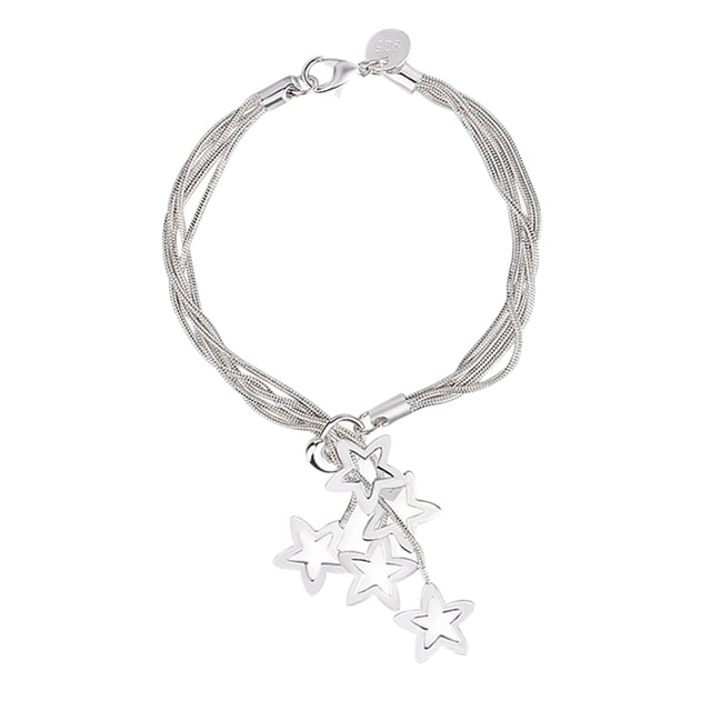 BRIGHTFUFU Pulsera de cinco estrellas pulsera pulsera inspirada pulsera pulsera estrella
