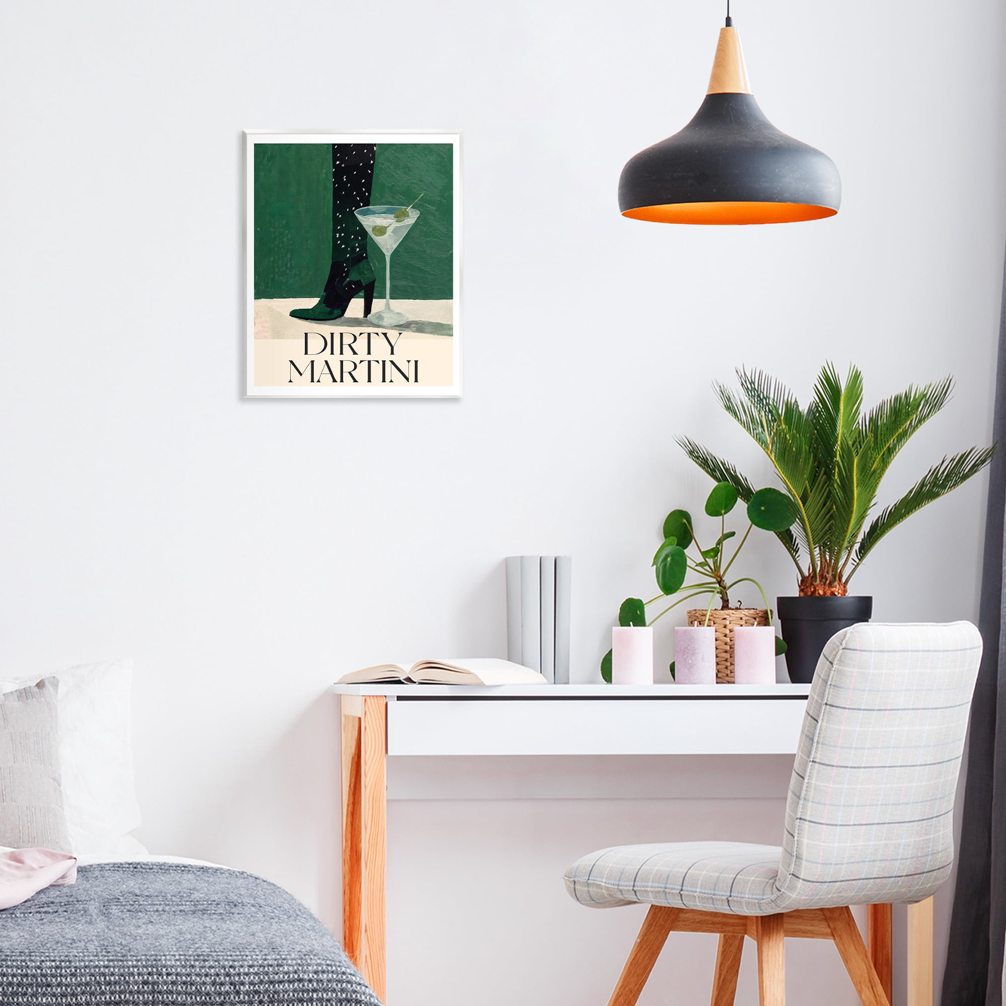 Stupell Industries Dirty Martini Stylish Heel Wall Plaque Art, design by Lettered and Lined