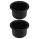 thumbnail image 4 of FELTECHELECTR 2 portavasos empotrados para sofá, coche, barco, caravana, mesa de póker, casa, oficina y camión, color negro., 4 of 6