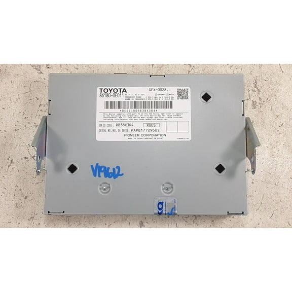 Pre-Owned 2014-2019 Toyota Corolla Tacoma Highlander Satellite Radio Receiver OEM LKQ - Verify Specific Vehicle Fitment In Description - (Good)