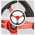 thumbnail image 4 of Volant de Course Universel 14 Pouces en Cuir PU pour Adaptateur de Moyeu à 6 Trous, 4 of 7