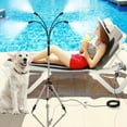 thumbnail image 1 of Spray System, Tripod Height Adjustable Outdoor Courtyard Atomization Cool Spray Suit, Metal Frame, Foldable Portable, for Garden, High Volume, 1000+ Searches, 2-Tier Design, for Patio, 1 of 8