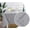 Light Gray, variant on Cterwk Linen Tablecloths Solid Color Tablecloth Stain Resistant Waterproof Table Cover for Dining, Kitchen, Banquet, 55 x 55 inch