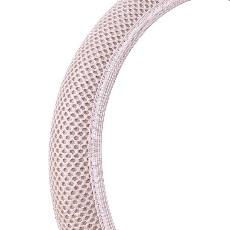 Auto Drive Breathable Mesh Steering Wheel Cover, Khaki photo 3