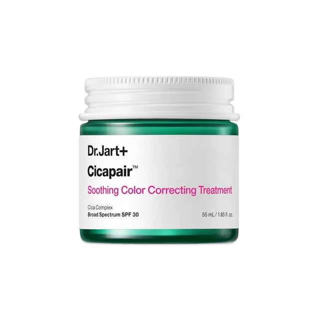 Crema CC Cream Dr.Jart+ Cicapair Soothing SPF30 55 ml para el cuidado de la rosácea