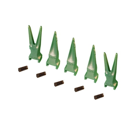 

5 - fits Esco Style Super V Backhoe Excavator Rock Bucket Teeth - V17TVY V17VY