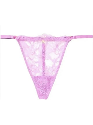 Victoria's Secret Women's Sexy Illusions No-show Moisture-wicking Logo  Print Cheeky Panties