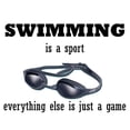 thumbnail image 2 of CafePress - Swimming Is A Sport Mug - 11 oz Ceramic Mug - Novelty Coffee Tea Cup, 2 of 3
