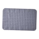 thumbnail image 1 of Alfombrilla de baño antideslizante de PVC para de pies con ventosas y orificios de drenaje, alfombrillas de baño s, alfombrilla de Gris oscuro Baoblaze alfombras de baño, 1 of 8