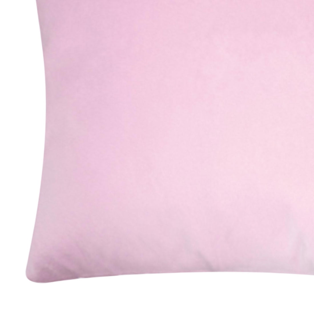 Unique Bargains 2Pcs Soft Viscose Velvet Decorative Throw Pillowcases 24"x24" Lilac