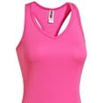 thumbnail image 2 of Expert Brand USA-Made Women's DriMax™ Athletic Tank Top, Hot Pink, M, 2 of 3