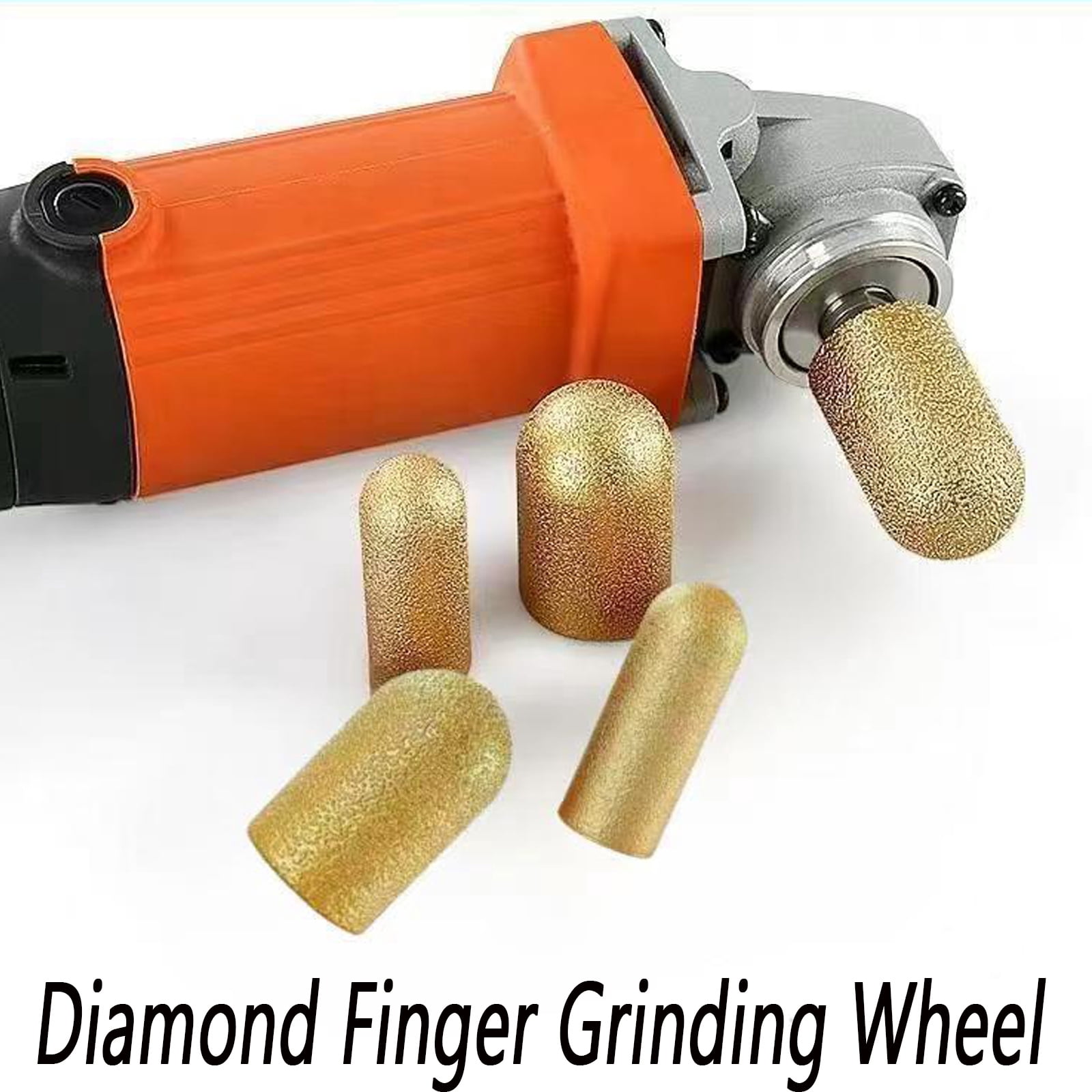 Diamond Finger Grinding Wheel, Diamond Drill Bits Hole Saw Milling Cutter Trimming Grinding Head , Concrete Drill Bit Granite Tools For Dressing Stone Countertop Set of All