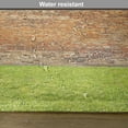 thumbnail image 6 of Ambesonne Brick Place Mats Set of 4, Field Urban Sky, Standard Size, Red Green, 6 of 6