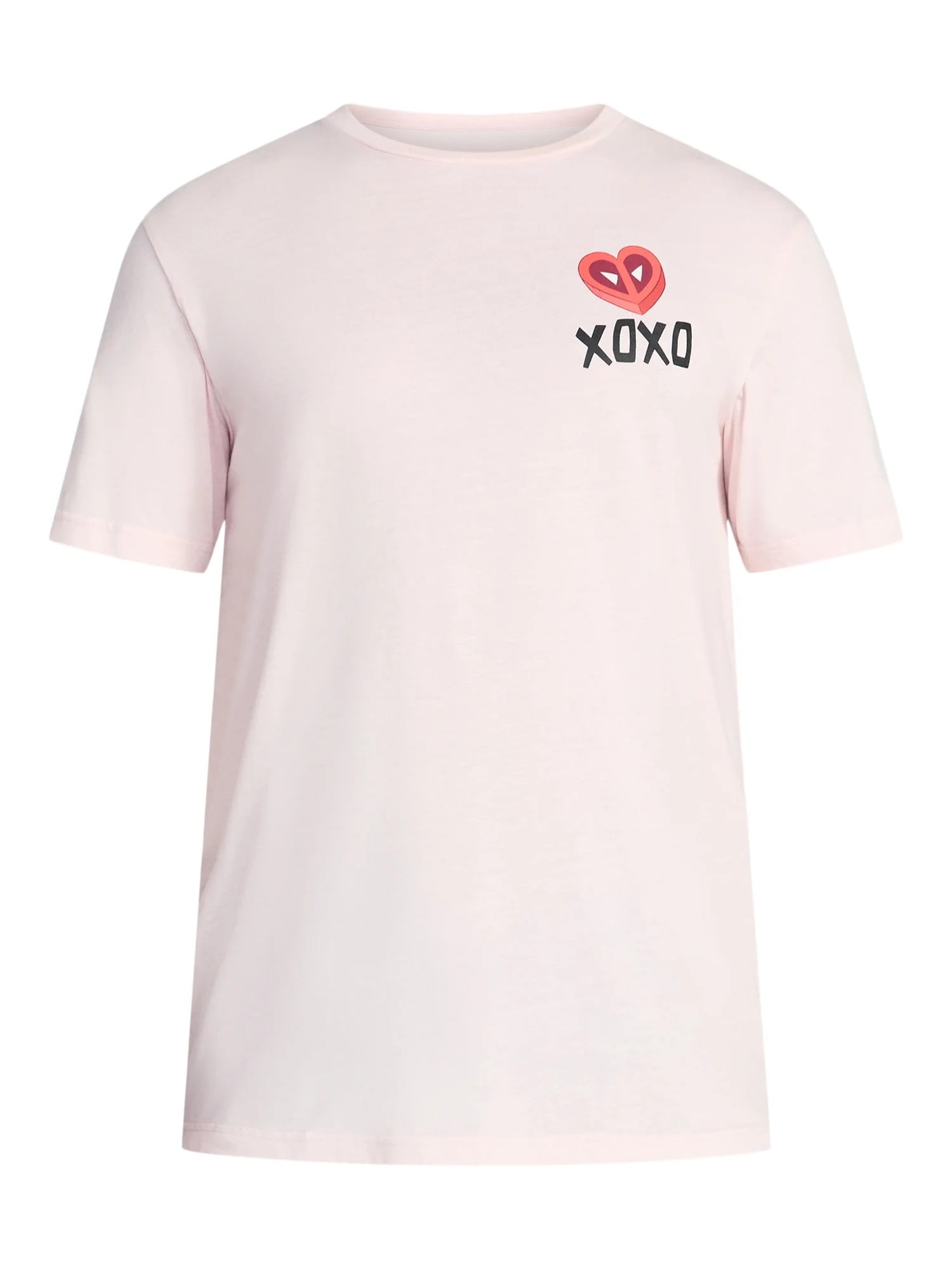 Valentine's Day Men's and Big Men's Deadpool Graphic Tee, Sizes XS-5XL