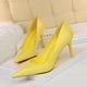 thumbnail image 5 of Zapatos de tacón alto para mujer, de estilo coreano, sencillos, versátiles, con punta estrecha, profesionales, ajustados, a la moda, 5 of 5