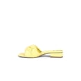 thumbnail image 5 of Sam Edelman Dawson Butter Yellow Block Heel Slip On Woven Fashion Slides Sandals (Butter Yellow, 5.5), 5 of 5