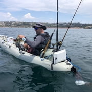 Bixpy Hobie Twist & Stow Rudder Adapter for K-1 Motor, Fits Hobie Kayaks with Twist and Stow Rudder System, No Drilling Installation, Maintains Steering Control, Includes Rudder Blade
