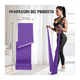 thumbnail image 5 of Bandas Elásticas De Resistencia Ejercicio Fitness Yoga 3pcs  Malubero rosa morado azul, 5 of 5