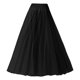 thumbnail image 2 of Gibobby ganchos para faldas con pinzas midi retro, falda tutú de cintura alta, vestido largo, enagua de tul, disfraces(Negro, XXL), 2 of 4