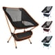 thumbnail image 2 of Silla plegable ultraligera de viaje, silla para acampar al aire libre de alta carga superdura, silla portátil para playa, senderismo, Picnic, asiento, herramientas de pesca, silla Tan Jianjun unisex, 2 of 2