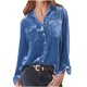 thumbnail image 2 of Ichuanyi liquidación mujeres acogedoras retro manga larga pokets camisetas sueltas ICHUANYI WER2023082205854, 2 of 5