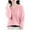 Pink, variant on LEBONYARD Women's Trendy Round Neck Solid Colored Shoulder To Long Sleeve Comfortable Loose Warm Fit Casual Ladies Fashion Button-Up Cardign Sweater