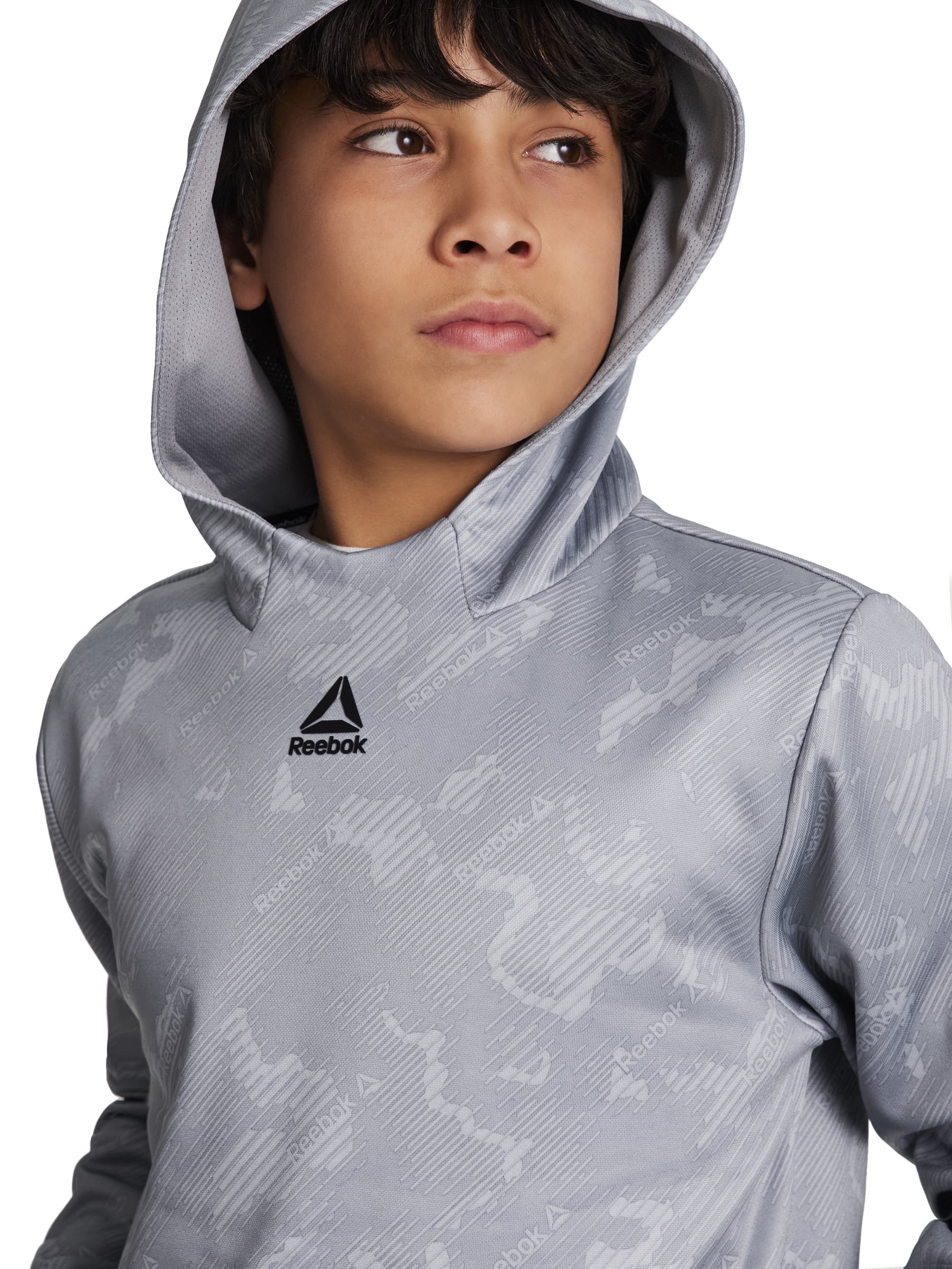 Reebok Boy's Athletic Cool Down Fleece Hoodie, Sizes 4-18