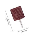 thumbnail image 2 of RENACLIPY 4Ud Cabezas De Con De Esmeril Y Metal Para Uso En Madera Y Marrón, 2 of 7