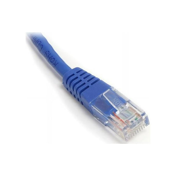 100FT BLUE CAT5E MOLDED PATCH CORD RJ45 PATCH CABLE