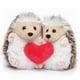 thumbnail image 1 of Bearington Lovie & Dovie Peluche de San Valentín para niños, Erizo de Peluche de 5,5 Pulgadas, Ideal como Regalo del día de San Valentín, 1 of 8