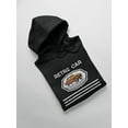thumbnail image 3 of Retro Car Grunge Poster Hoodie Men -Image by Shutterstock, Male XX-Large, 3 of 4