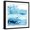 Black Frame, variant on Art.com Blue Currents IV Art Print by Ethan Harper, 16" x 16"