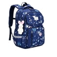 thumbnail image 4 of WAYUTE Kids Backpack Galaxy Star Print Back to School Backpack with Cute Bunny Pendant Large Capacity Lightweight Comfort Bookbag Casual Outdoor Travel, 4 of 4