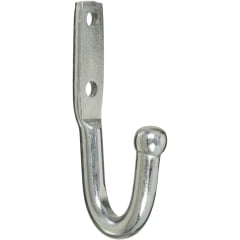 

10PC National Hardware National Hardware - N220-533 - Zinc-Plated Silver Steel 3-3/4 in. L Rope/Tarp Hook 260 lb. - 1/Pack
