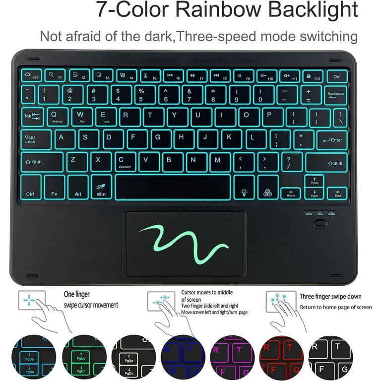 for iPad Air 13 inch Keyboard Case M2 2024, Detachable Bluetooth