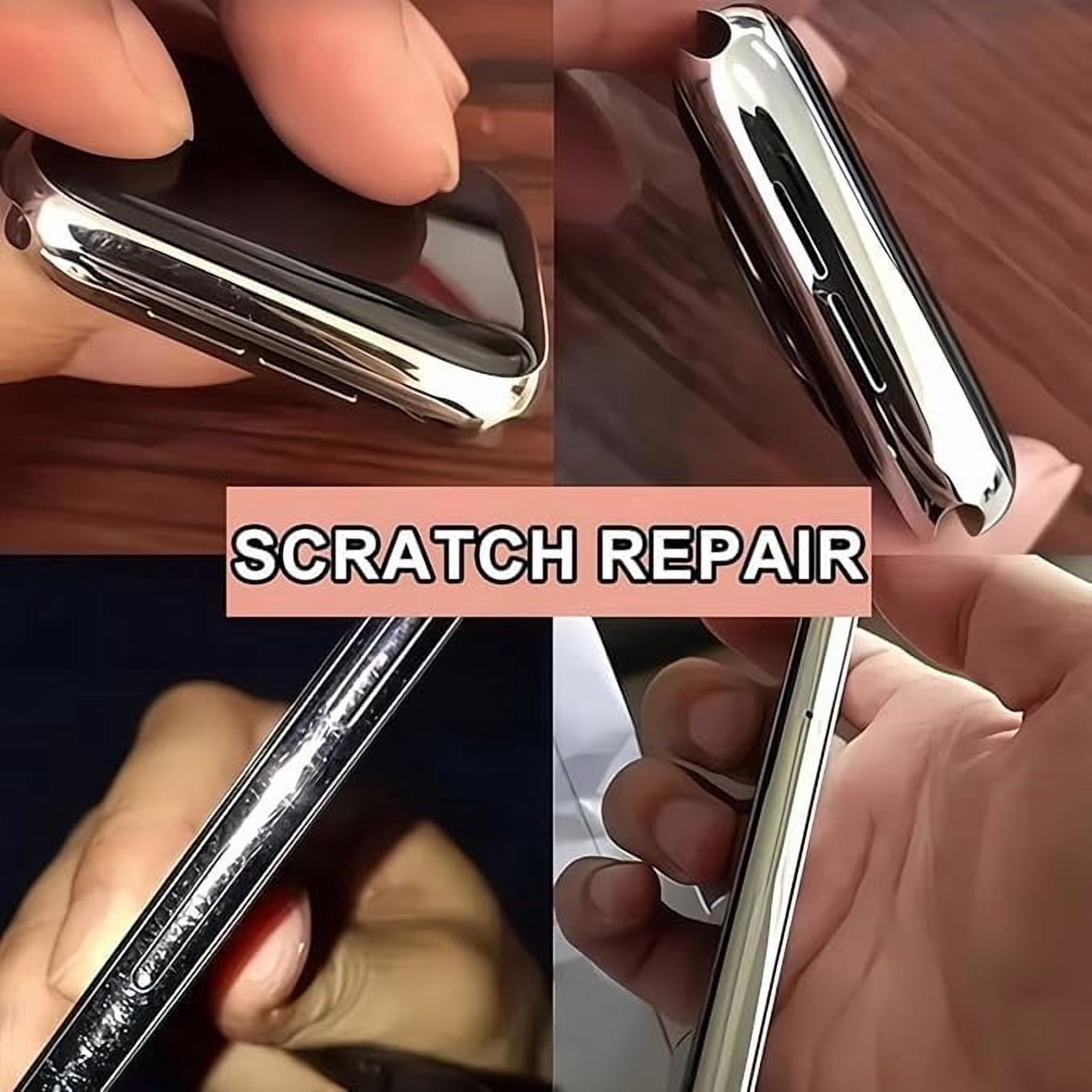 Seyotauo Metal Polishing Cream Watch Scratch Repair Paste for Jewelry Stainless Steel Gold Silver Surfaces Removes Scratches Oxidation Restores Shine for Watch Bands Rings Bracelets Home
