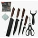 thumbnail image 1 of Juego  Xtellar De Cuchillos Cocina Acero Inoxidable Y Pelado+toalla, 1 of 3